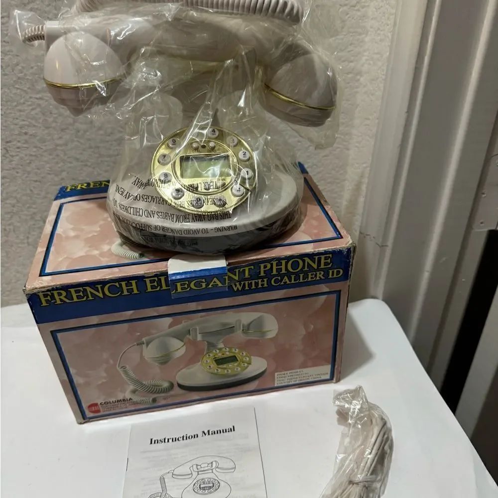 Vintage columbia French élégant phone FE-300CI Telephone